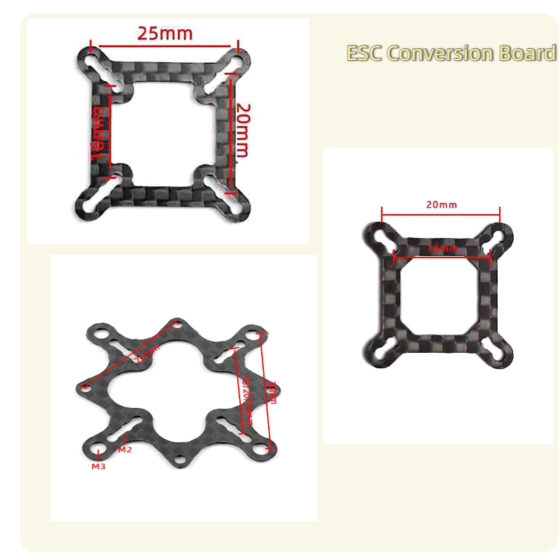 Drone Racing Flight Controller - 1 Pz 3 Formato M3 M2