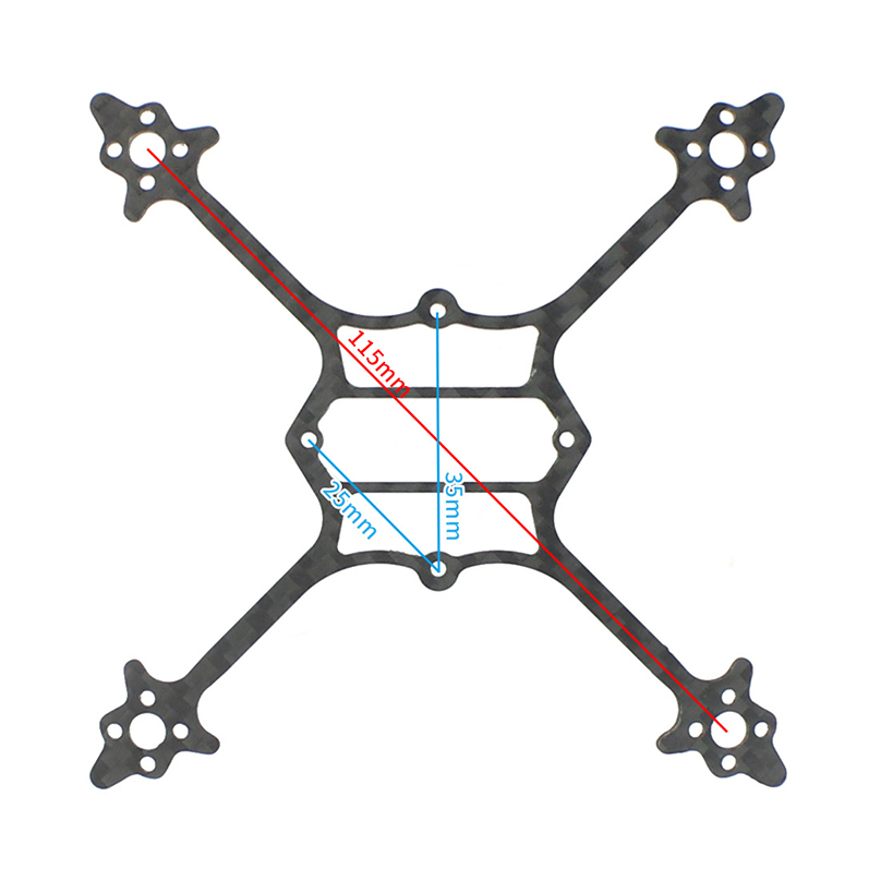 Interasse 115mm Piastra inferi - Drone Racing Gate recensione e prezzo